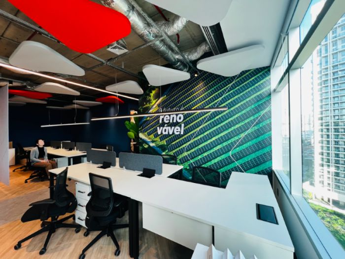 Sim, pode ser feito por fasessetores. | Itatiba | Cipriani Comunicação Visual