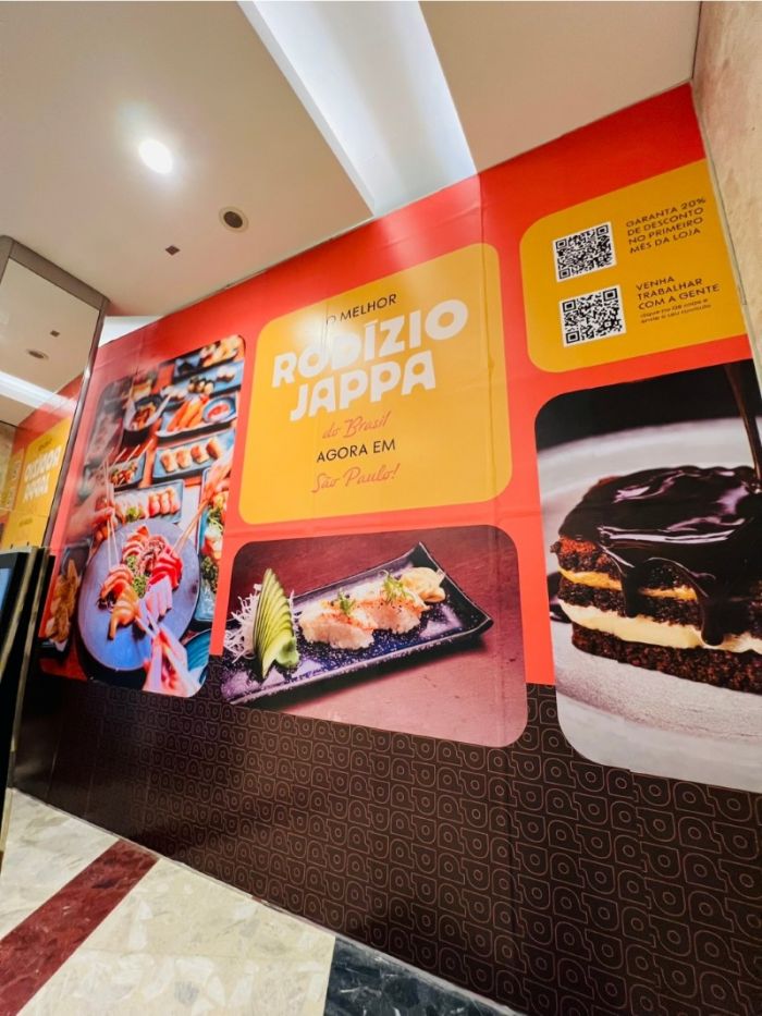 Envelopamento de Tapume em Itatiba Exemplo 3 | Cipriani Comunicação Visual