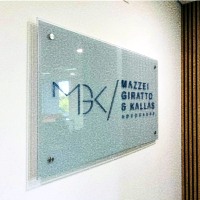 Placa de Vidro | Itatiba | Cipriani Comunicação Visual