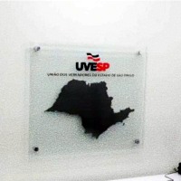 Placa de Vidro para Escritório | Itatiba | Cipriani Comunicação Visual