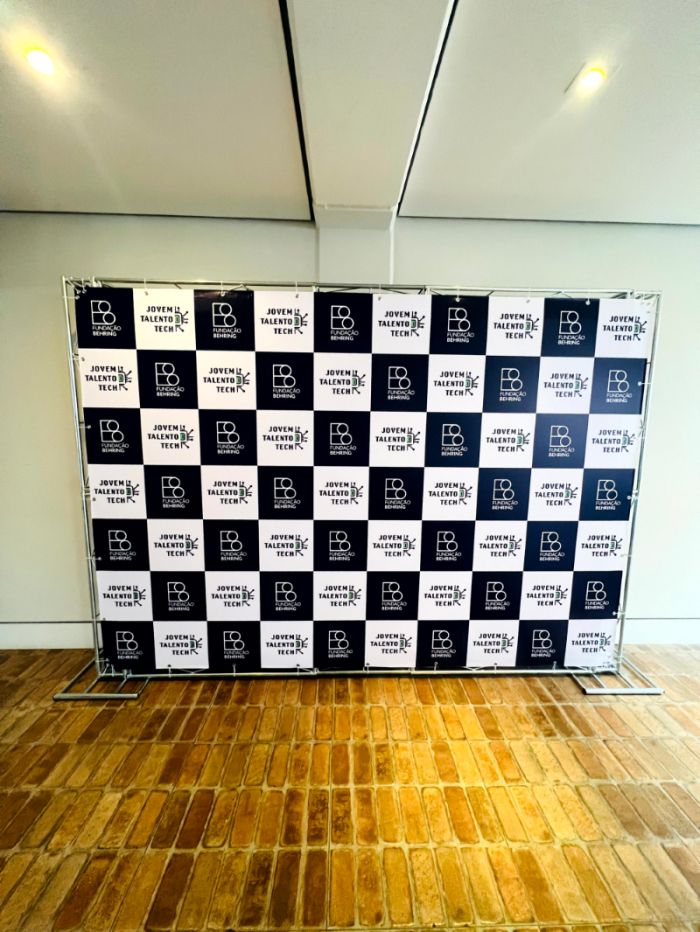 Backdrop com Lona em Jundiaí Exemplo 3 | Cipriani Comunicação Visual