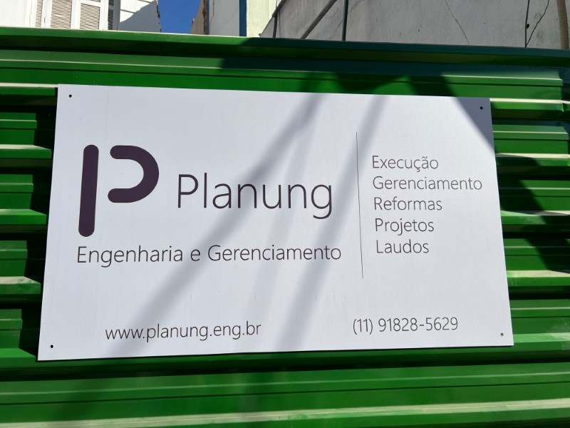 Placa de PS em Jundiaí Exemplo 4 | Cipriani Comunicação Visual