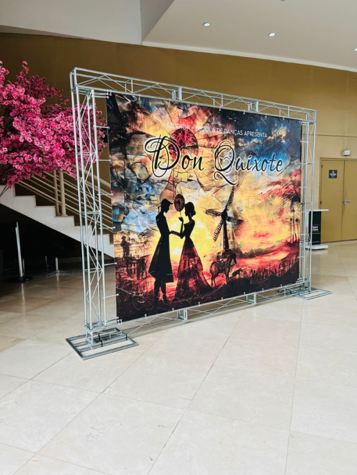 Backdrop com Lona em São Paulo Exemplo 4 | Cipriani Comunicação Visual