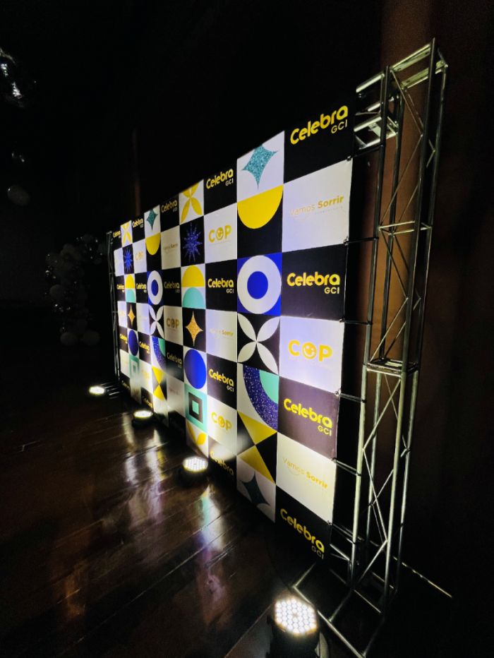 Backdrop Evento em São Paulo Exemplo 2 | Cipriani Comunicação Visual