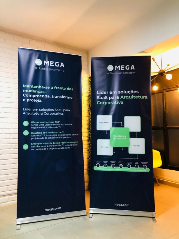 Banner Rollup em São Paulo Exemplo 4 | Cipriani Comunicação Visual