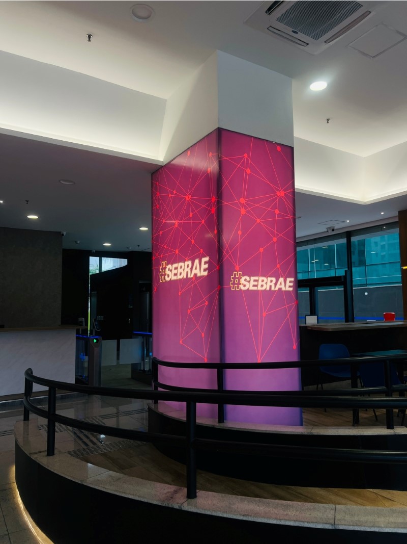 Lona Backlight em São Paulo Exemplo 2 | Cipriani Comunicação Visual