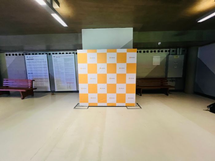 Backdrop com Lona em Valinhos Exemplo 3 | Cipriani Comunicação Visual