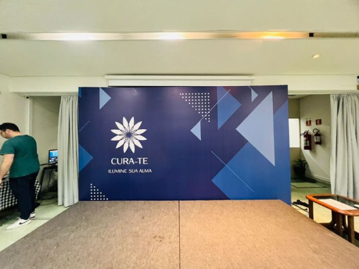 Backdrop Evento em Valinhos Exemplo 3 | Cipriani Comunicação Visual