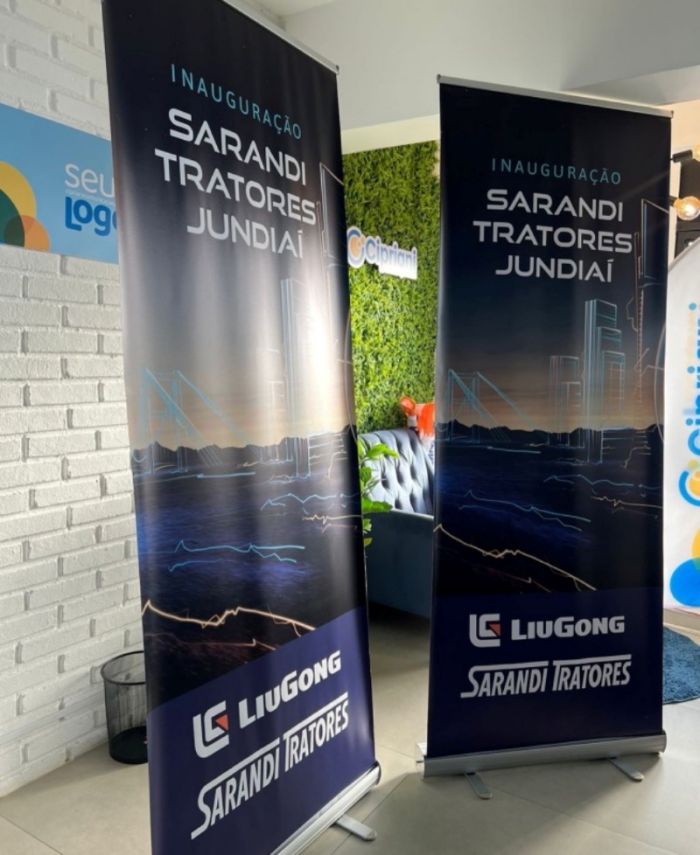 Sim, acompanha bolsa de nylon. | Valinhos | Cipriani Comunicação Visual