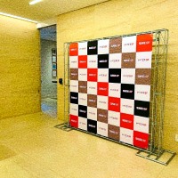 Mural de Fotos Backrop | Valinhos | Cipriani Comunicação Visual