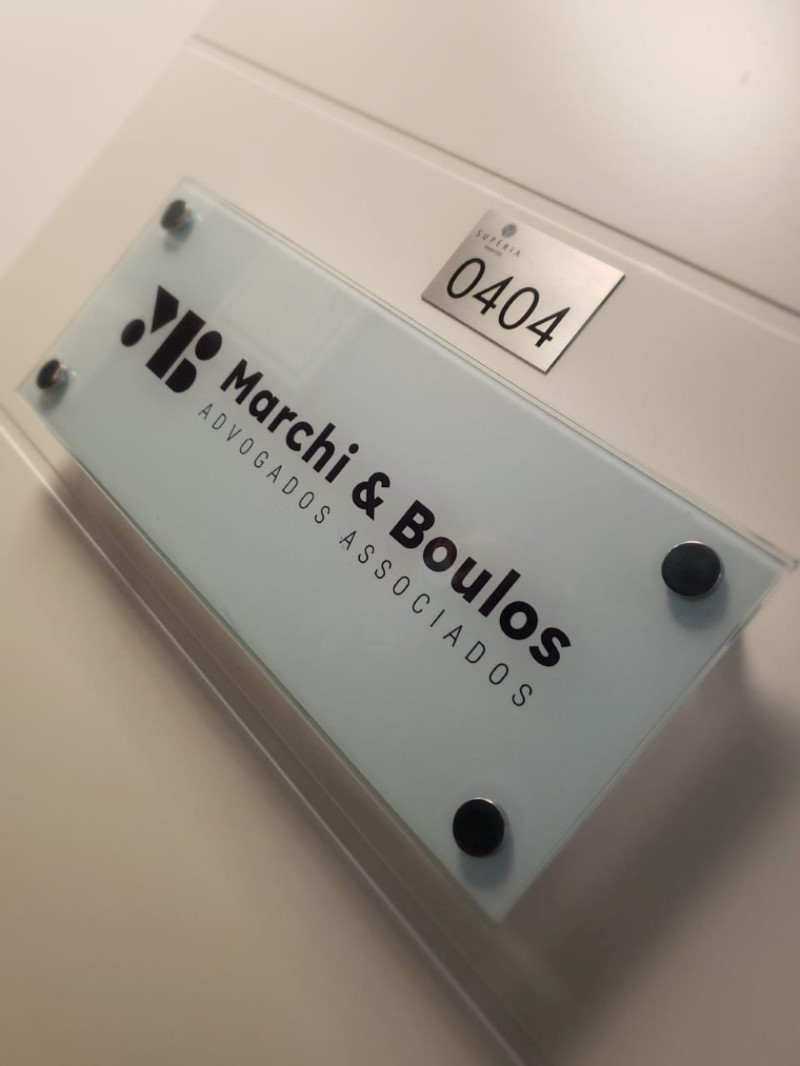 Placa de Porta para Escritório em Valinhos Exemplo 2 | Cipriani Comunicação Visual