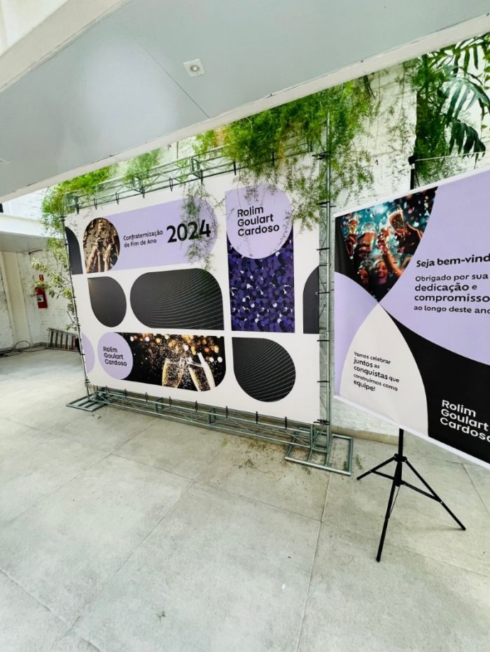 Backdrop Patrocinadores, Zona Leste SP Exemplo 3 | Cipriani Comunicação Visual