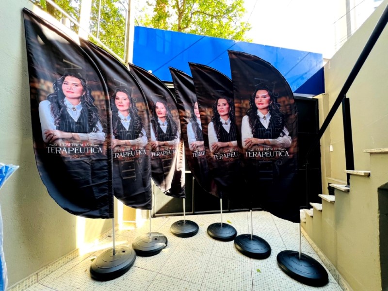 Wind Banner Personalizado, Zona Leste SP Exemplo 1 | Cipriani Comunicação Visual