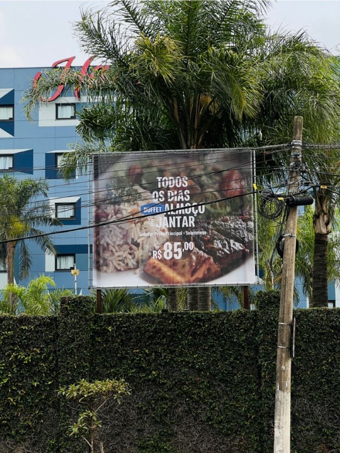 Lona Perfurada com Impressão, Zona Norte SP Exemplo 1 | Cipriani Comunicação Visual