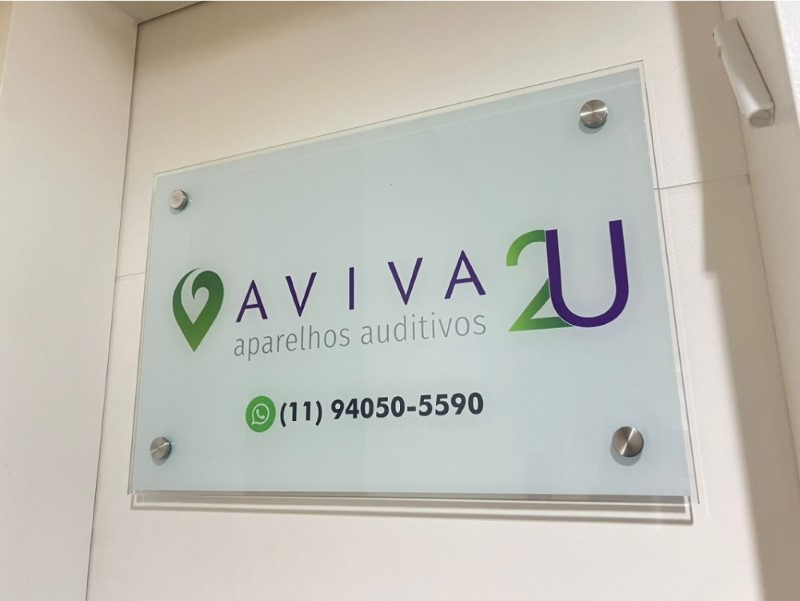 Placa de Porta, Zona Norte SP Exemplo 2 | Cipriani Comunicação Visual