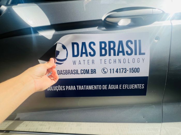 Adesivo Imantado, Zona Oeste SP Exemplo 2 | Cipriani Comunicação Visual