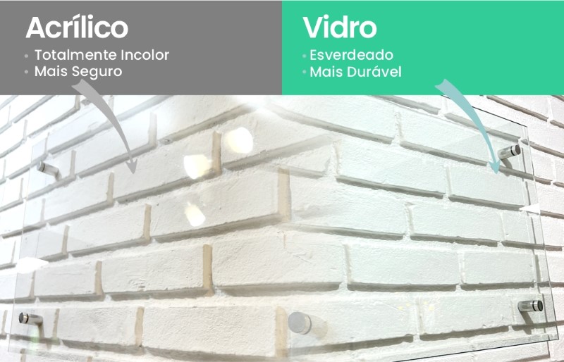 Lousa de Vidro Laminado, Zona Oeste SP Exemplo 1 | Cipriani Comunicação Visual