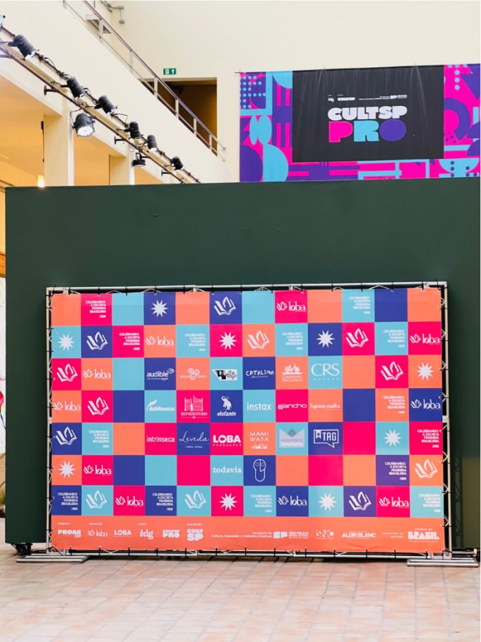 Backdrop Evento, Zona Sul SP Exemplo 2 | Cipriani Comunicação Visual