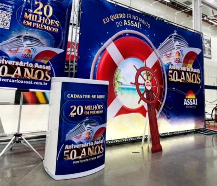 Display PDV para Evento, Zona Sul SP Exemplo 3 | Cipriani Comunicação Visual