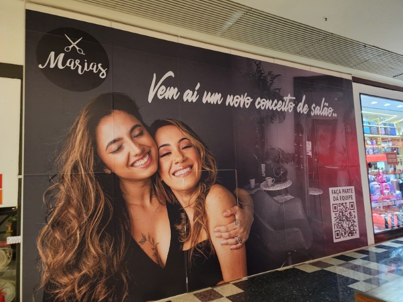 Envelopamento de Tapume, Zona Sul SP Exemplo 2 | Cipriani Comunicação Visual