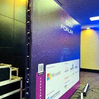 Lona Backdrop para Evento | Zona Sul SP | Cipriani Comunicação Visual