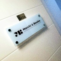 Placa para Porta de Escritório | Zona Sul SP | Cipriani Comunicação Visual