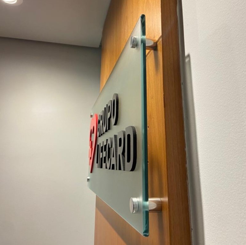 Sinalização para Escritórios, Zona Sul SP Exemplo 4 | Cipriani Comunicação Visual