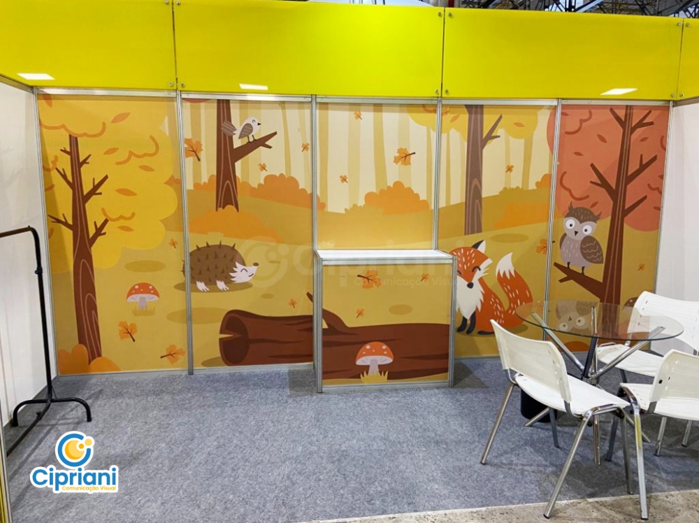 Adesivação Personalizada de Stand para Eventos, Ver Preços 1 Imagem