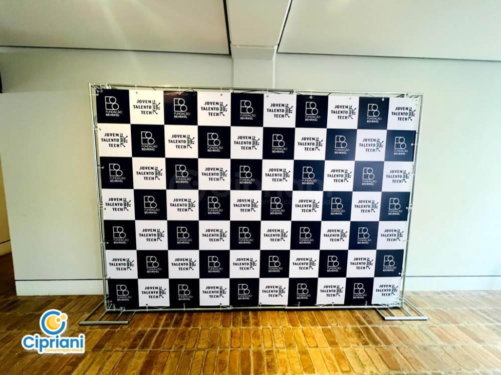 Backdrop para Evento Escolar em Hotel, Orçamento Rápido 1 Imagem