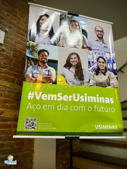 Banners Em Lona Com Tripe | Cipriani Comunicação Visual