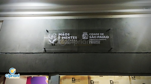 Placa De Acrilico Para Fachada | Cipriani Comunicação Visual