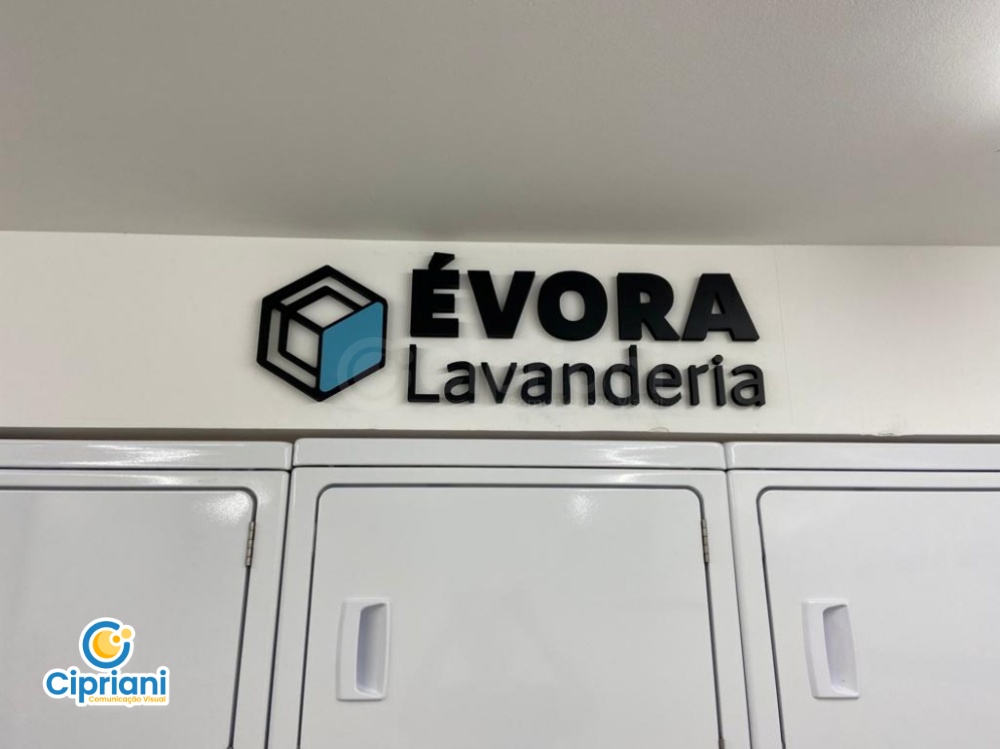 Logo em PVC Personalizado Azul e Preto, Compre Online 2 Imagem