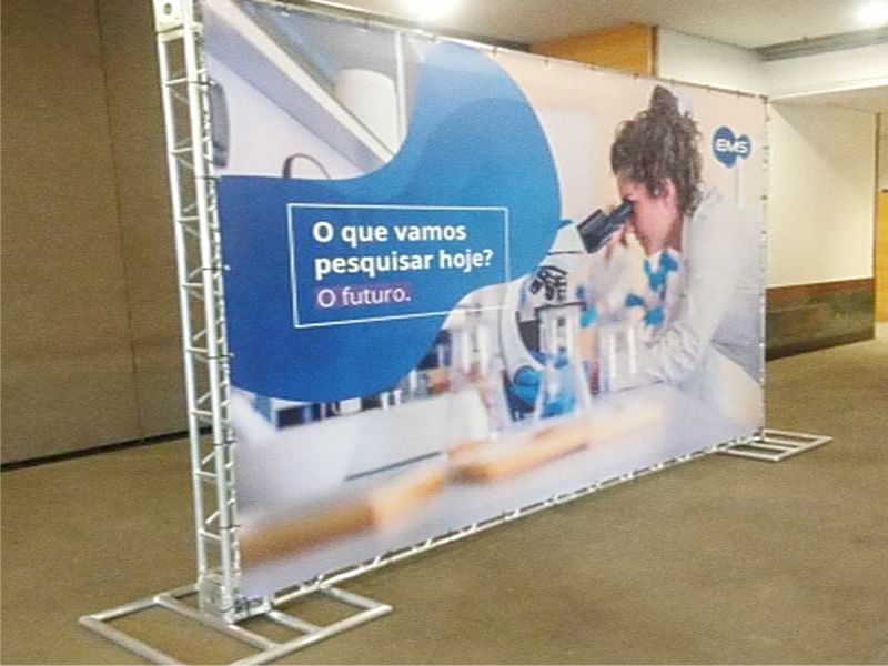 Locação de Backdrop Personalizados | Cipriani Comunicação Visual em São Paulo SP
