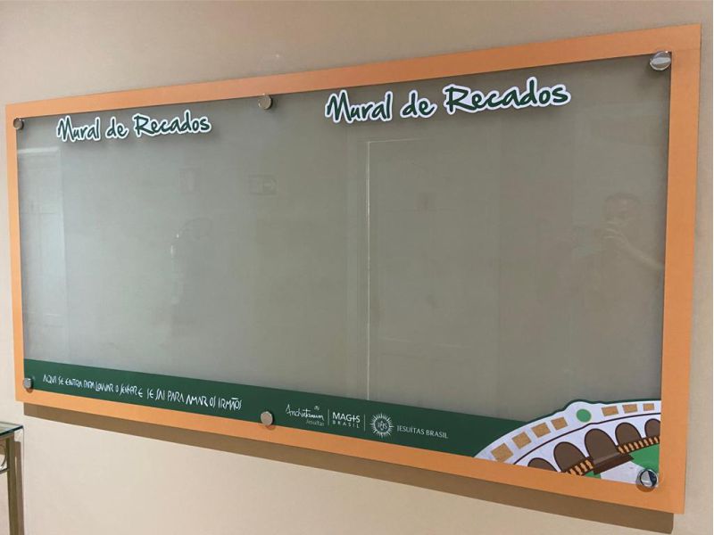 Lousa de Vidro Personalizada  | Cipriani Comunicação Visual em São Paulo SP