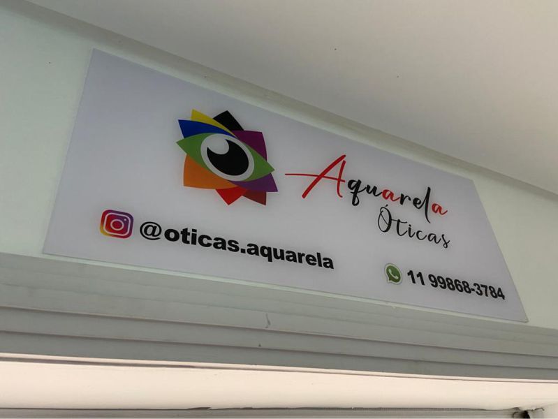 Placa de Acrílico para Fachada  | Cipriani Comunicação Visual em São Paulo SP
