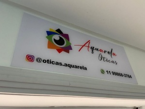 Placa de Acrílico para Fachada  | Cipriani Comunicação Visual em São Paulo SP