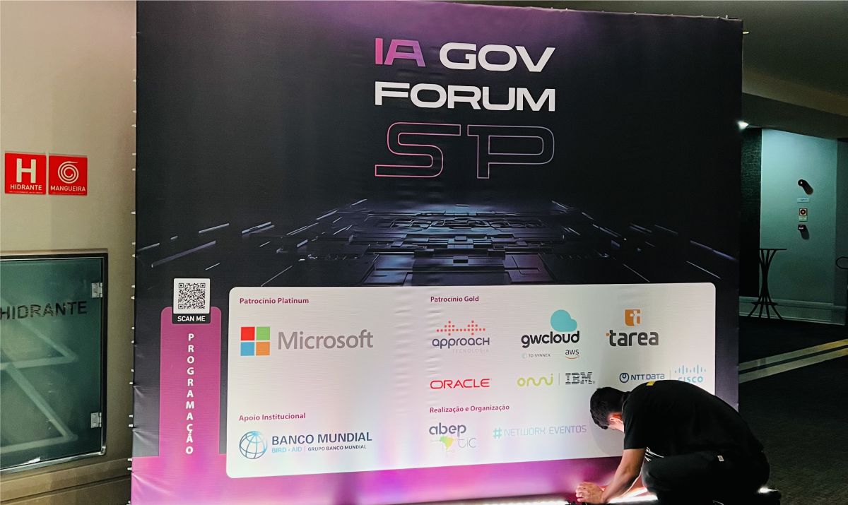 Slider | IA GOV Fórum SP - Novotel Center Norte - Backdrop Evento